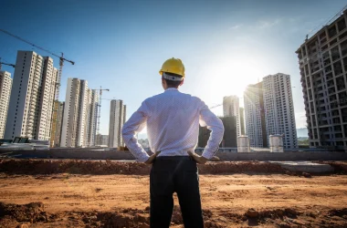 Real estate development building